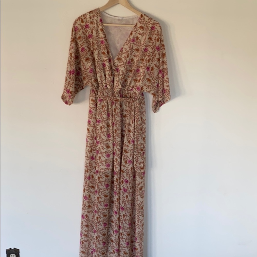Floral maxi dress
